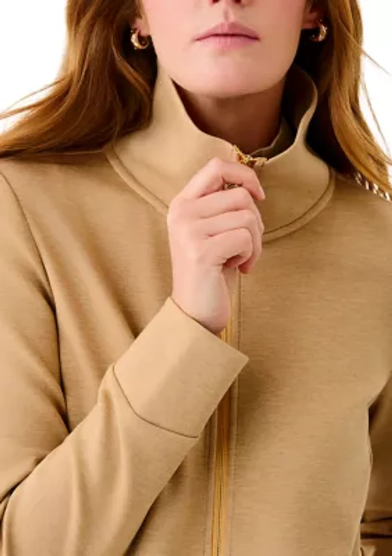 Women's Basque Zip Jacket with UPF 50+