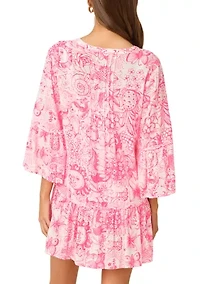 Women's Cherry Blossom Cover Up Dress