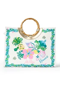 Oasis Canvas Tote - Hawaii 