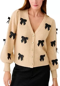 Women's Zarie Bow Cardigan