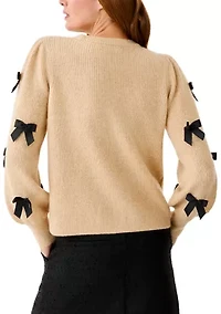 Women's Zarie Bow Cardigan