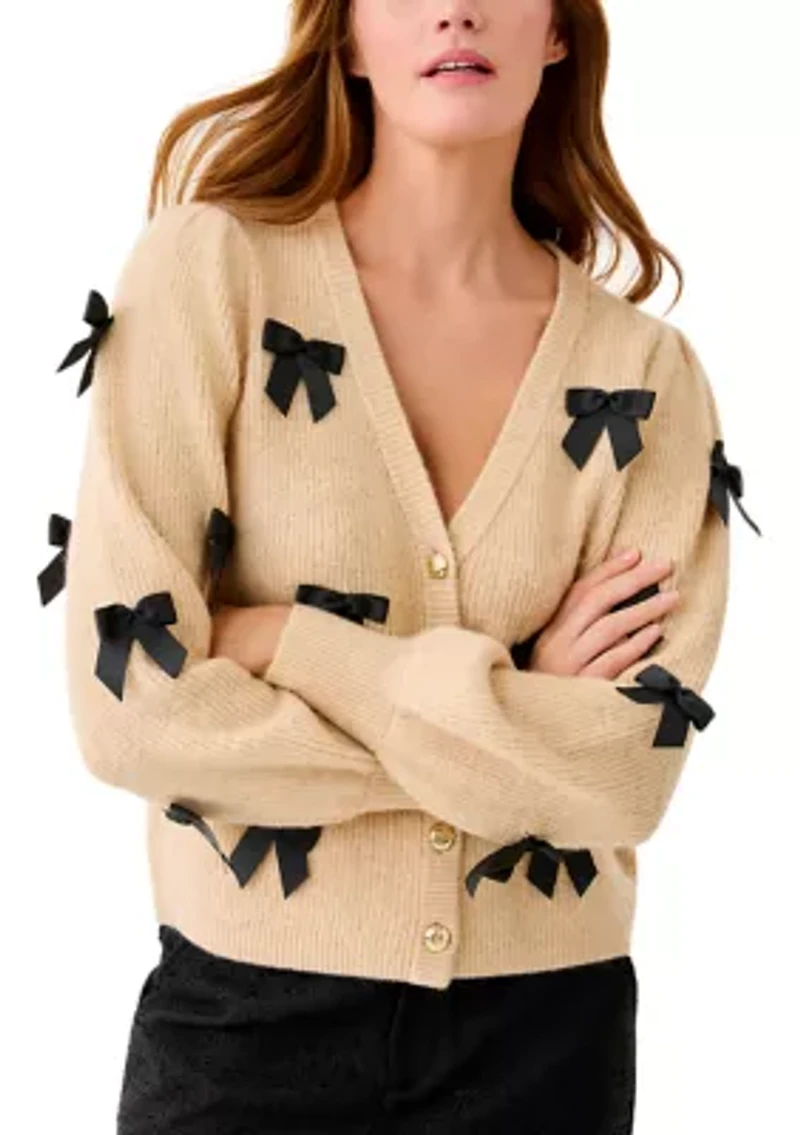 Women's Zarie Bow Cardigan