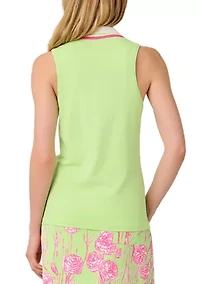 Women's Luxletic Frida Sleeveless Polo Dress - UPF 50+