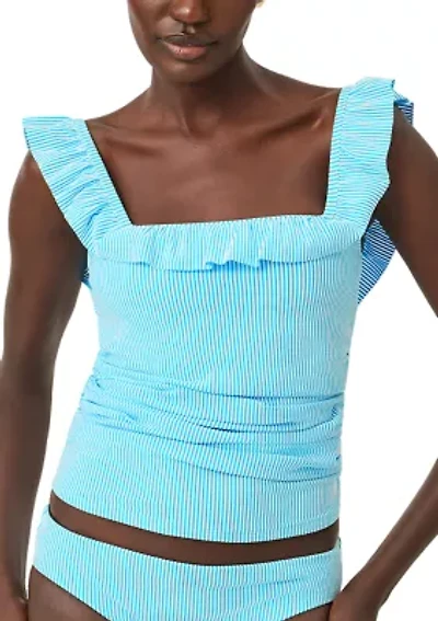 Aemma Ruffle Tankini Swim Top