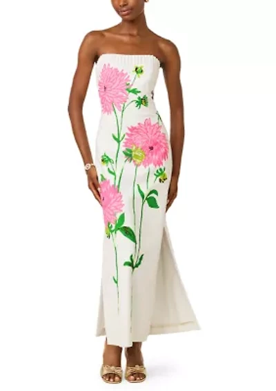 Women's Elyse Strapless Stretch Maxi Dress