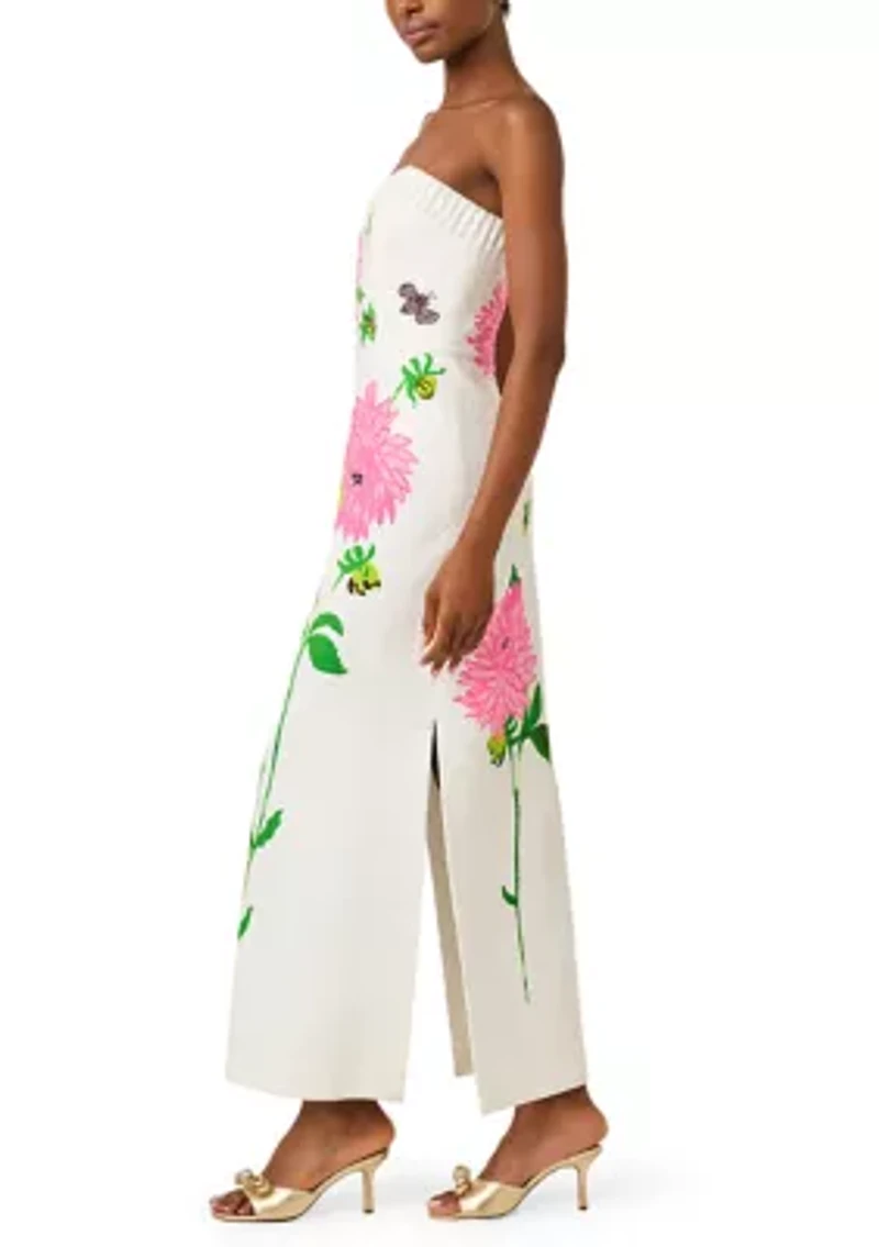 Women's Elyse Strapless Stretch Maxi Dress