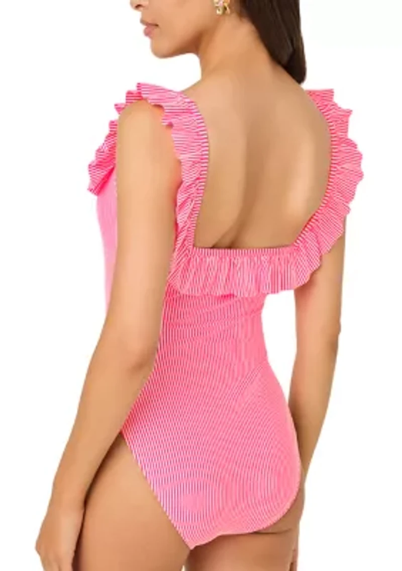 Aemma Ruffle One Piece Swimsuit