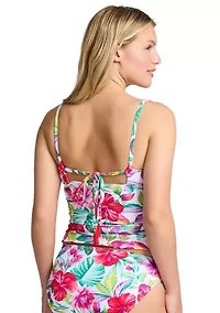 Island Cays Fiesta Reversible Tankini Swim Top