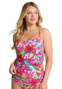Island Cays Fiesta Reversible Tankini Swim Top