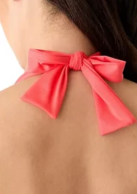 Pearl Halter Bikini Swim Top