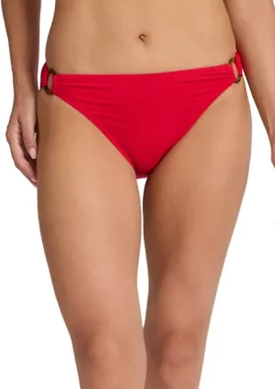 Novelty Pearl Solid Swim Hipster