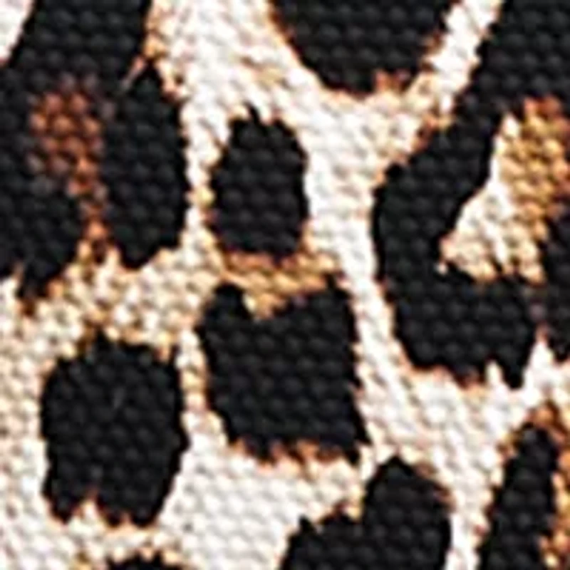Island Cays Leopard Side Shirred Swim Hipster