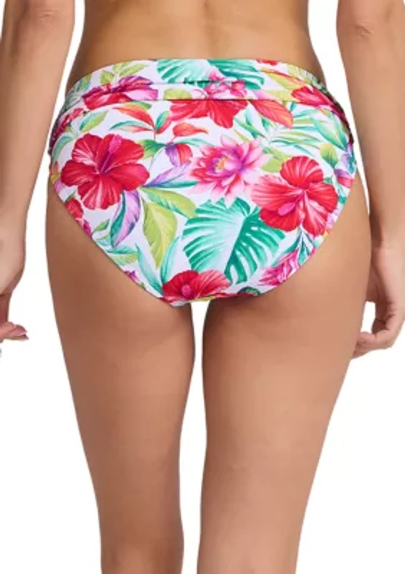 Island Cays Fiesta High Waist Sash Swim Bottom