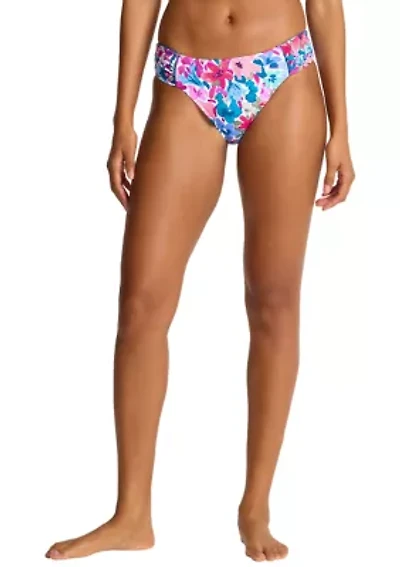 Women's Watercolor Floral Reversible Halter Top