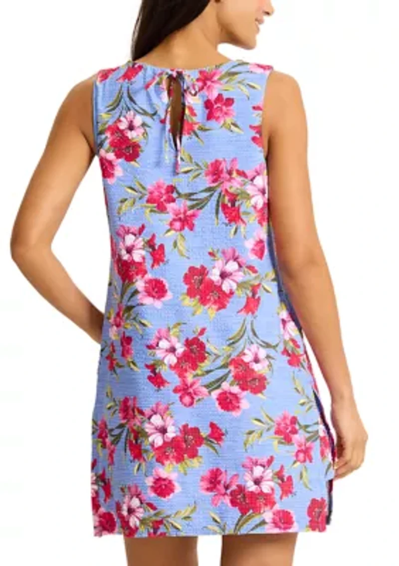 Women's Chambray Beach Romper