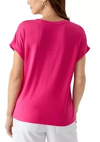 Kauai Solid V-Neck T-Shirt