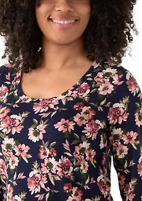 Women's Ashby Isles Tidal Bloom 3/4 Sleeve Shirt