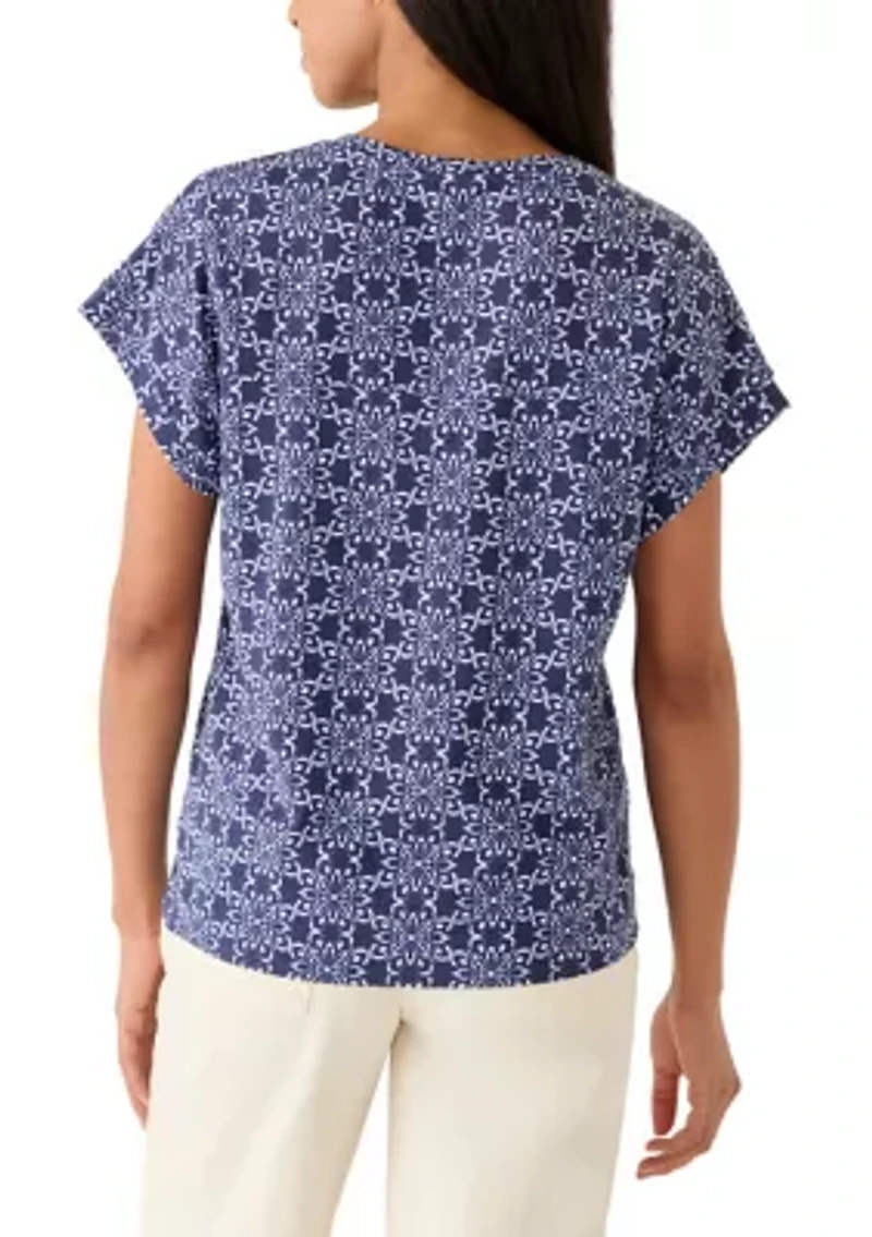 Women's Kauai Coastal Tiles Shirt