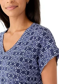 Women's Kauai Coastal Tiles Shirt