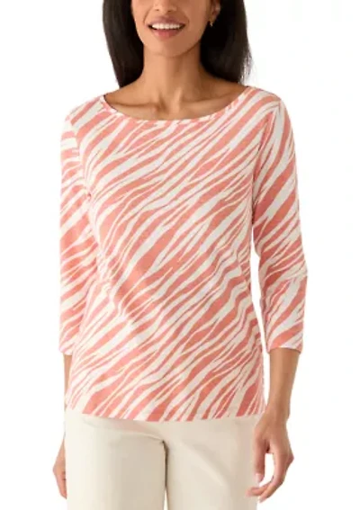 Women's Ashby Isles Coastal Zebra Shirt