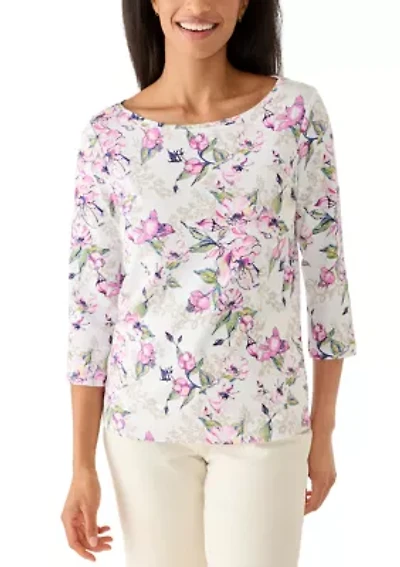 Women's Ashby Isles Floral Gardens Print Shirt