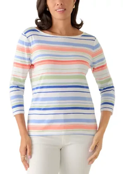 Women's Isles Coastal Striped Shirt