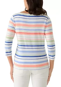 Women's Isles Coastal Striped Shirt