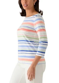 Women's Isles Coastal Striped Shirt