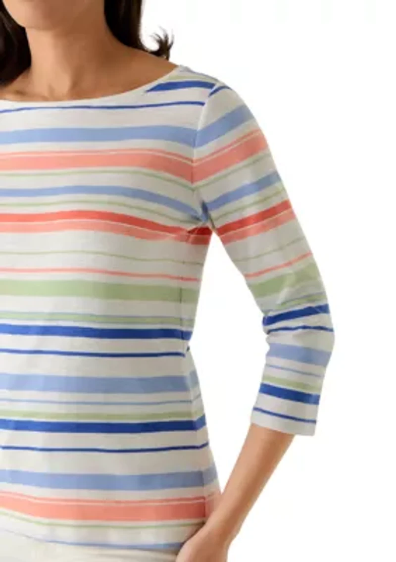 Women's Isles Coastal Striped Shirt