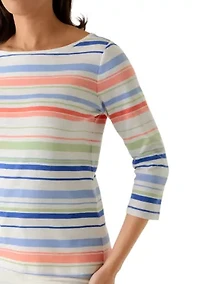 Women's Isles Coastal Striped Shirt