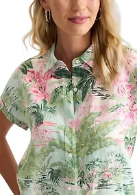 Women's Garden Villa Short Sleeve Shirt