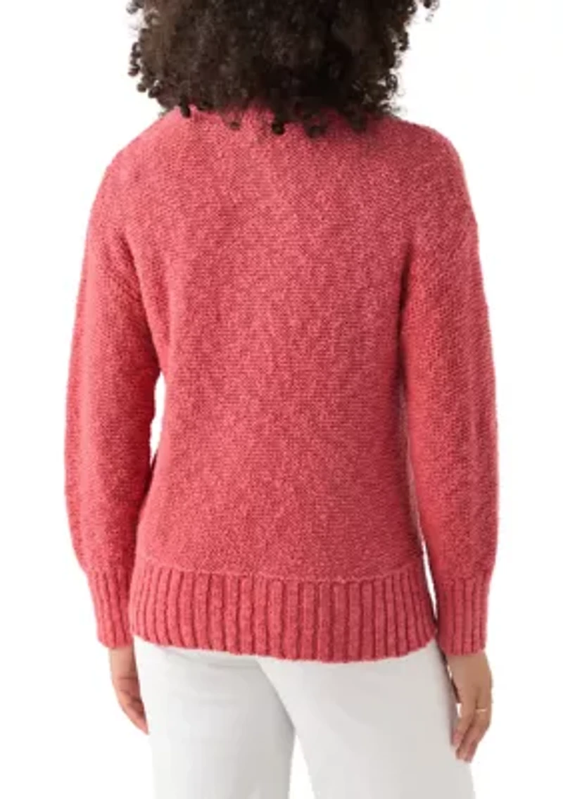 Women's Bayshore Cotton Crew Sweater