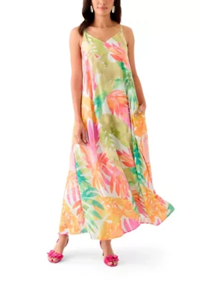 Women's Tropicana Isle Sleeveless Maxi Dress