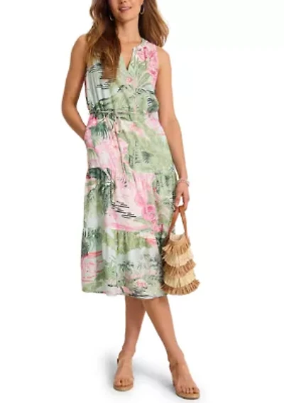 Women's Garden Villa Sleeveless Sundress