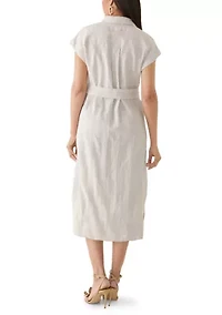 Women's Short Sleeve Summer Isle Midi Dress