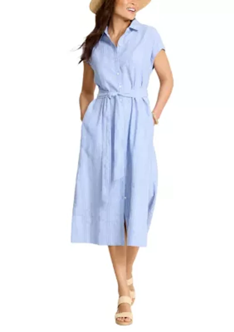 Women's Short Sleeve Summer Isle Midi Dress