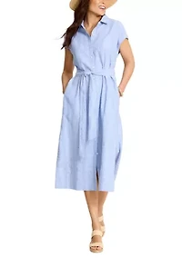 Women's Short Sleeve Summer Isle Midi Dress