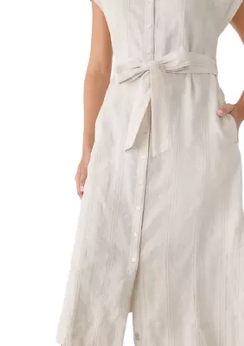 Women's Short Sleeve Summer Isle Midi Dress