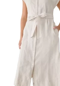 Women's Short Sleeve Summer Isle Midi Dress