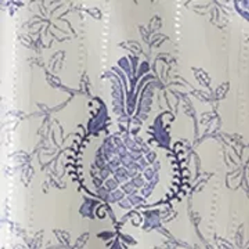 Women's Noble Pineapple Print Midi Dress