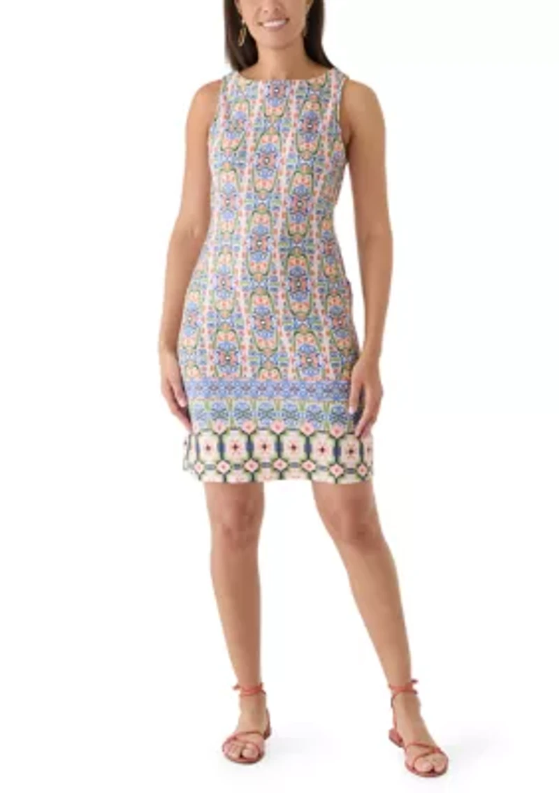 Women's Sleeveless Darcy Mosaic Cove Dress