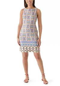Women's Sleeveless Darcy Mosaic Cove Dress