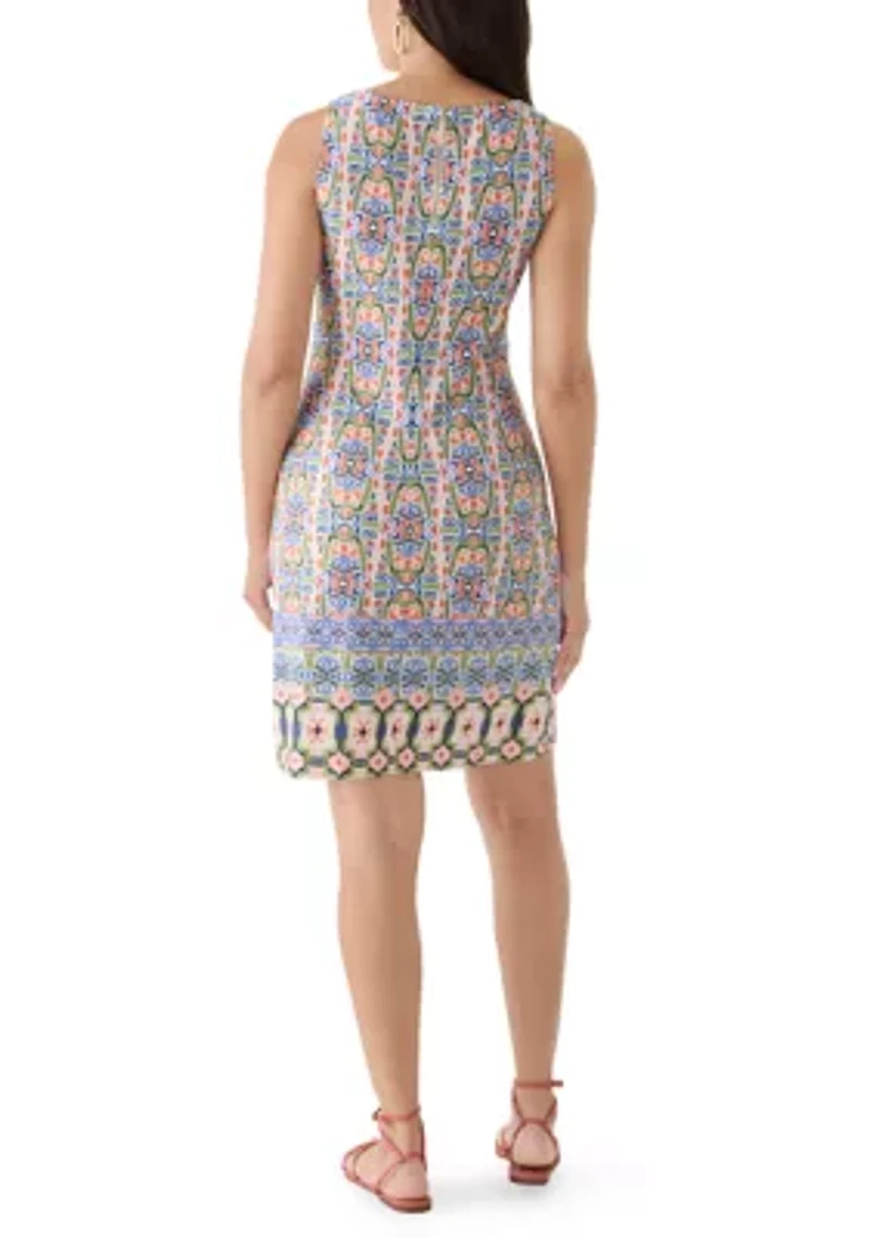 Women's Sleeveless Darcy Mosaic Cove Dress