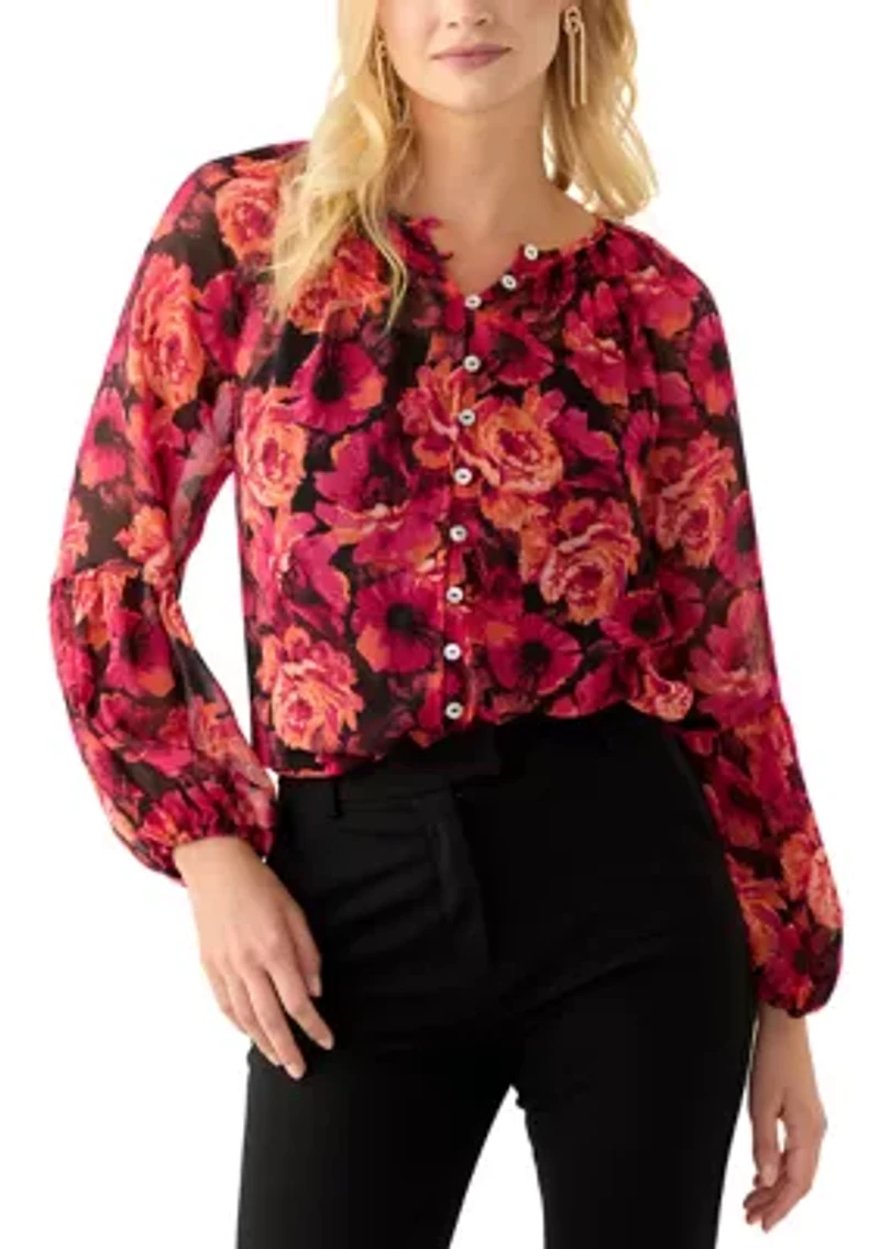 Women's Yoryu Printed Blouse