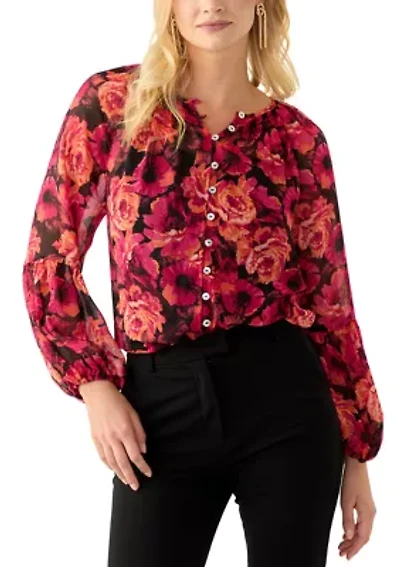 Women's Yoryu Printed Blouse
