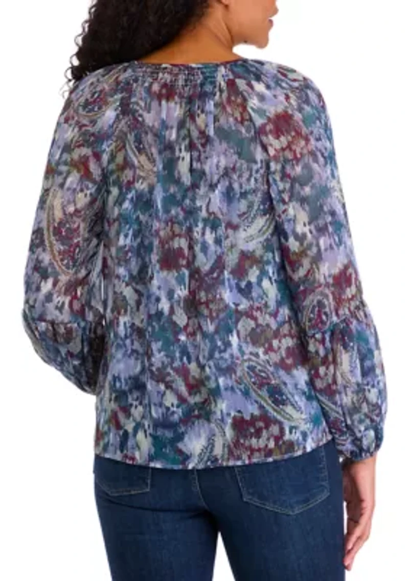 Women's Yoryu Printed Blouse