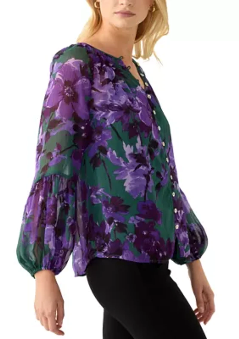 Women's Yoryu Printed Blouse