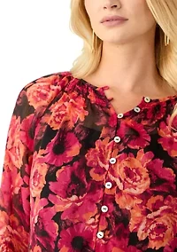 Women's Yoryu Printed Blouse