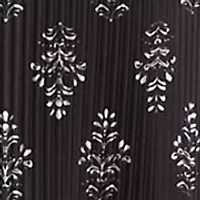 Women's Print Boudre Pleat Pull On Pants