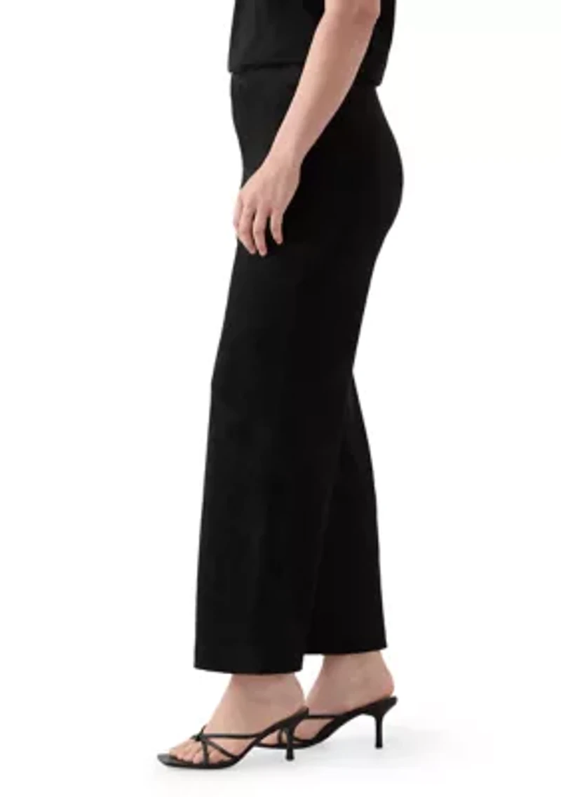 Women's Faux Suede Pull On Pants